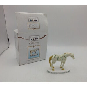 Forever and Ever Painted Pony Mini Figurine Trail of Painted Ponys green Accents